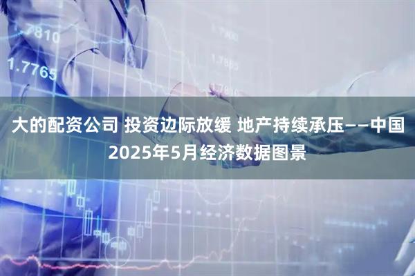 大的配资公司 投资边际放缓 地产持续承压——中国2025年5月经济数据图景